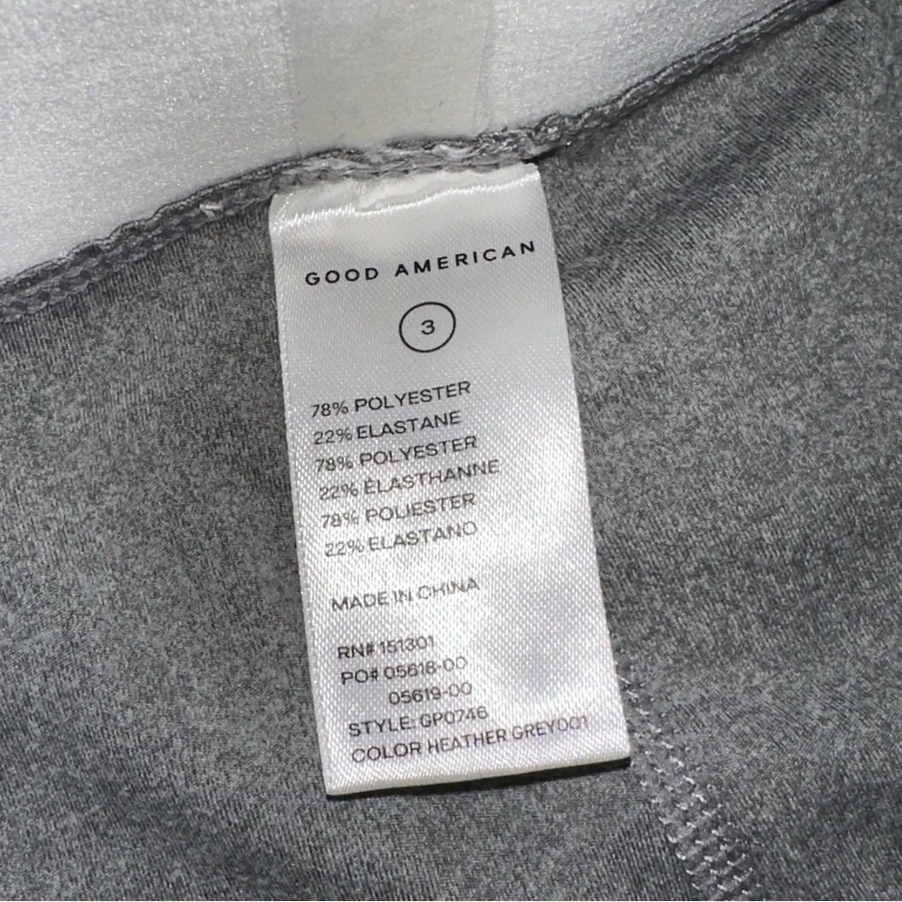 Good American Icon core Leggings Heather Gray size 3 - Picture 8 of 13